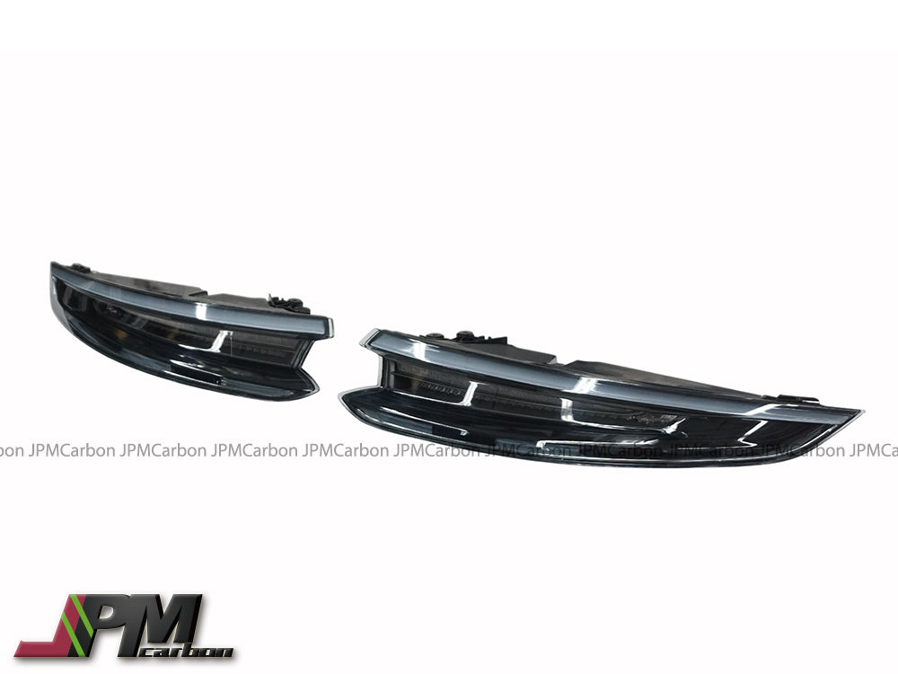 Euro Style LED Sequential Tail Lights (Smoke) For 2017-2019 Porsche 991.2