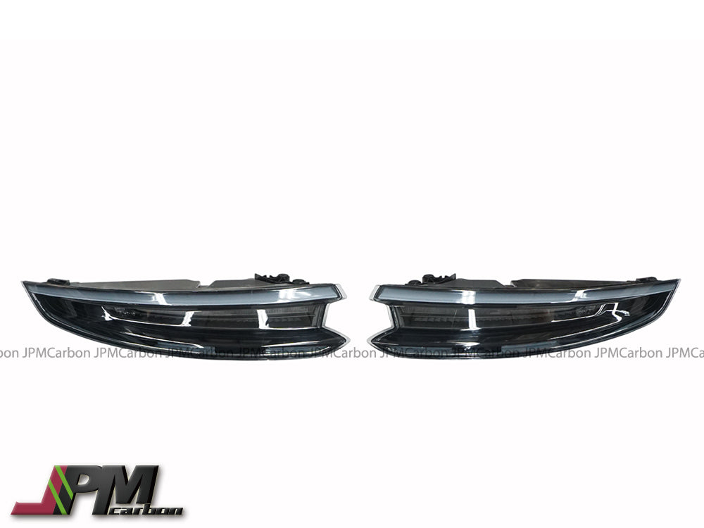 Euro Style LED Sequential Tail Lights (Smoke) For 2017-2019 Porsche 991.2
