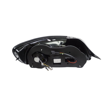 JDM Style LED Sequential Tail Lights (Black Chrome Housing) For 2000-2003 Honda S2000 (AP1)