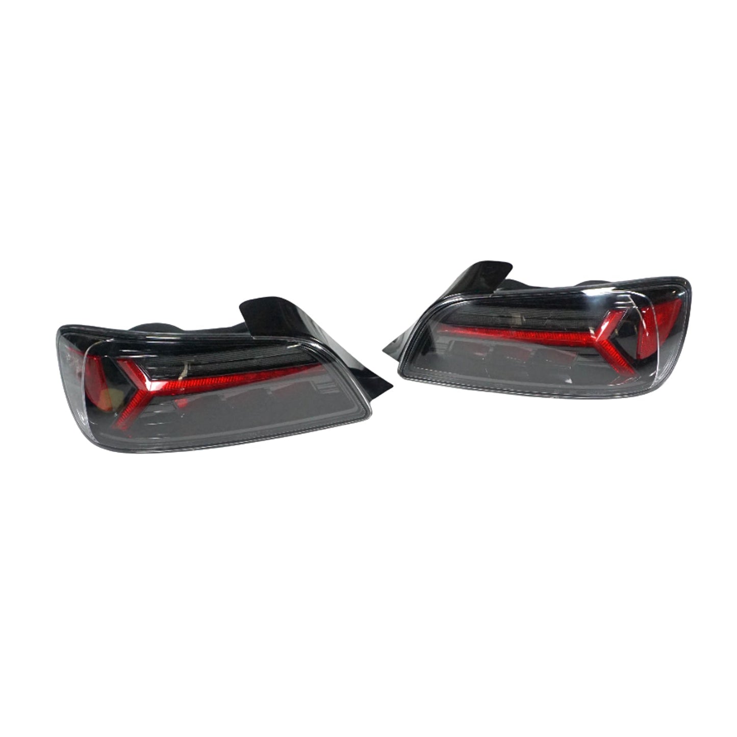 JDM Style LED Sequential Tail Lights (Black Chrome Housing) For 2004-2009 Honda S2000 (AP2)