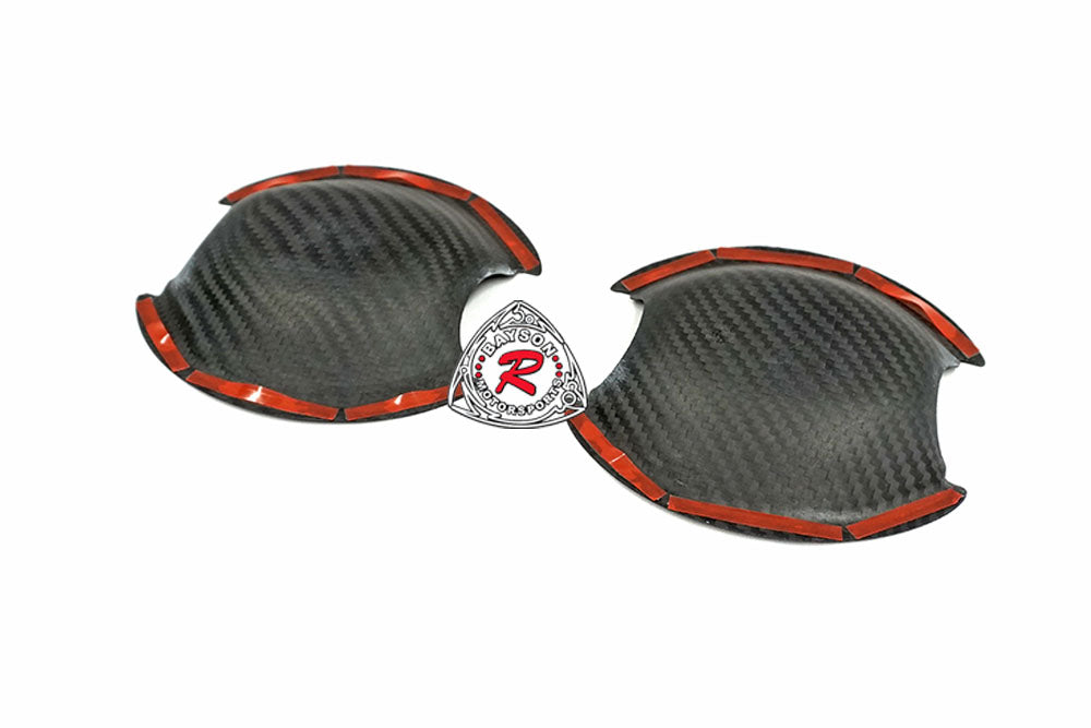 Door Handle Bowl Cover (Carbon Fiber) For 2017-2021 Toyota 86