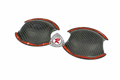 Door Handle Bowl Cover (Carbon Fiber) For 2017-2021 Toyota 86