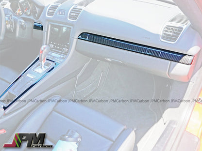 Dry Carbon Fiber Interior Trim Kit For Porsche 911/981/982/718