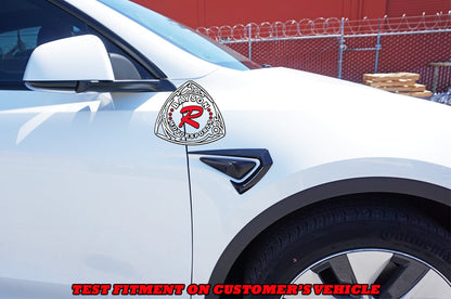 F Style Fender Trim For 2020-2024 Tesla Model-Y