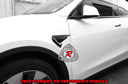 F Style Fender Trim For 2020-2024 Tesla Model-Y