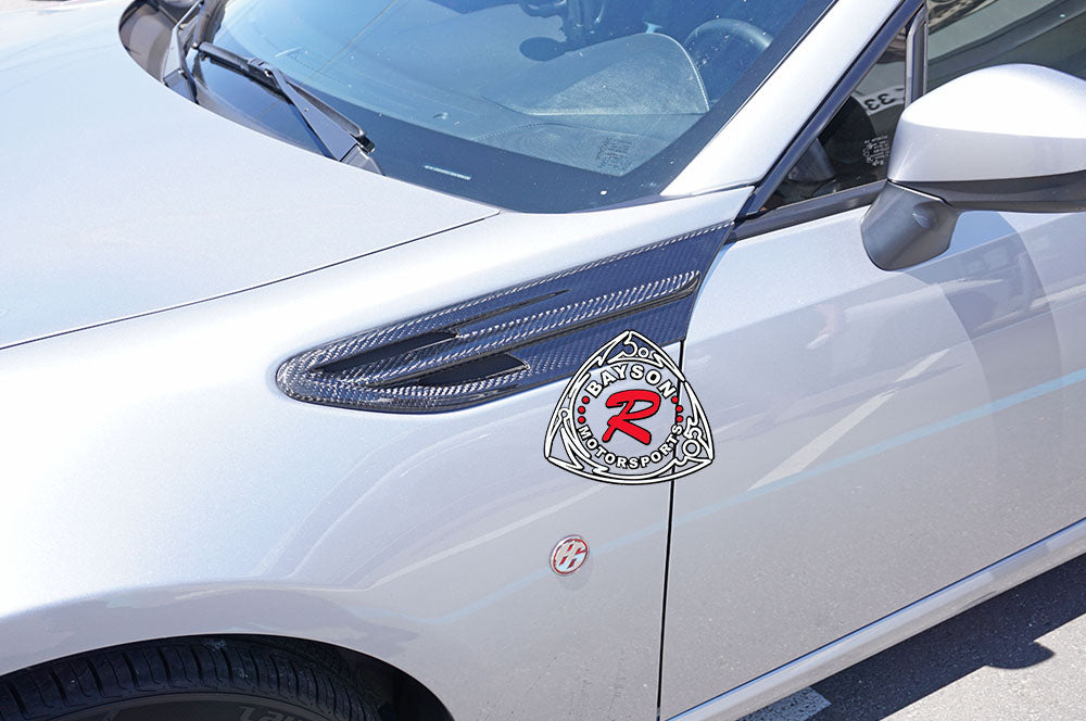 Fender Vents Add-On Insert (Dry Carbon Fiber) For 2017-2021 Toyota 86