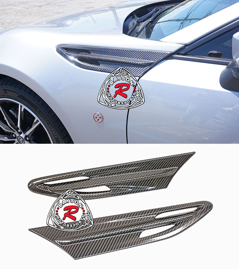 Fender Vents Add-On Insert (Dry Carbon Fiber) For 2017-2021 Toyota 86