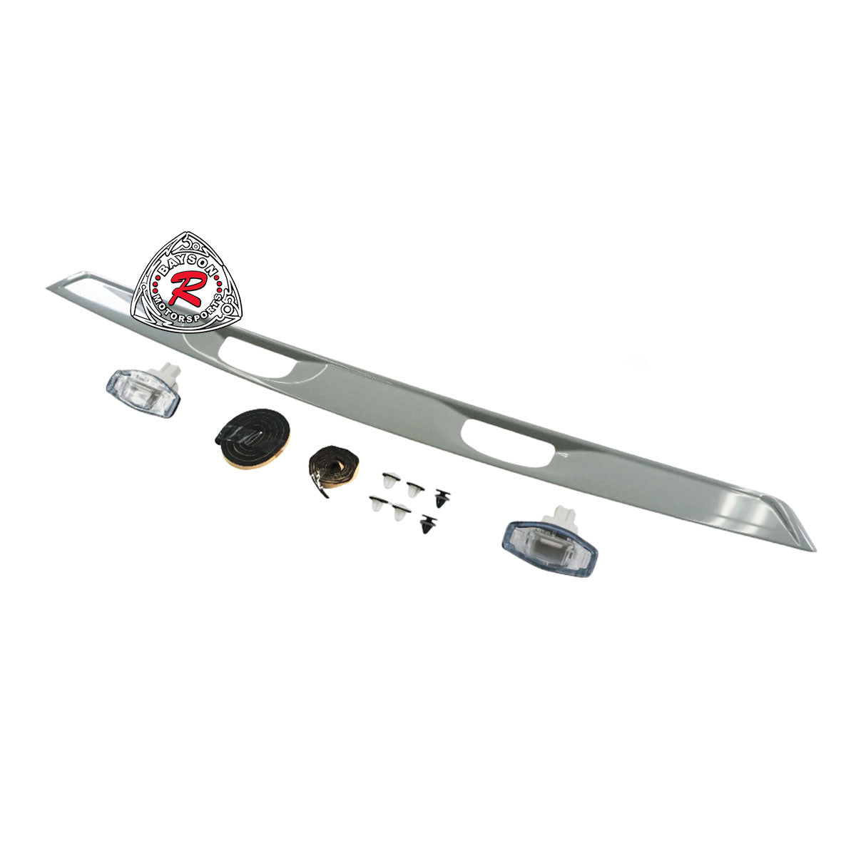 Trunk Garnish and License Plate Lights For 2006-2011 Honda Civic (JDM Spec 4Dr Sedan)
