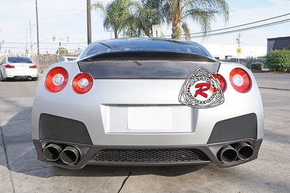 DT Style (Carbon Fiber) Trunk For 2009-2024 Nissan GTR (R35)
