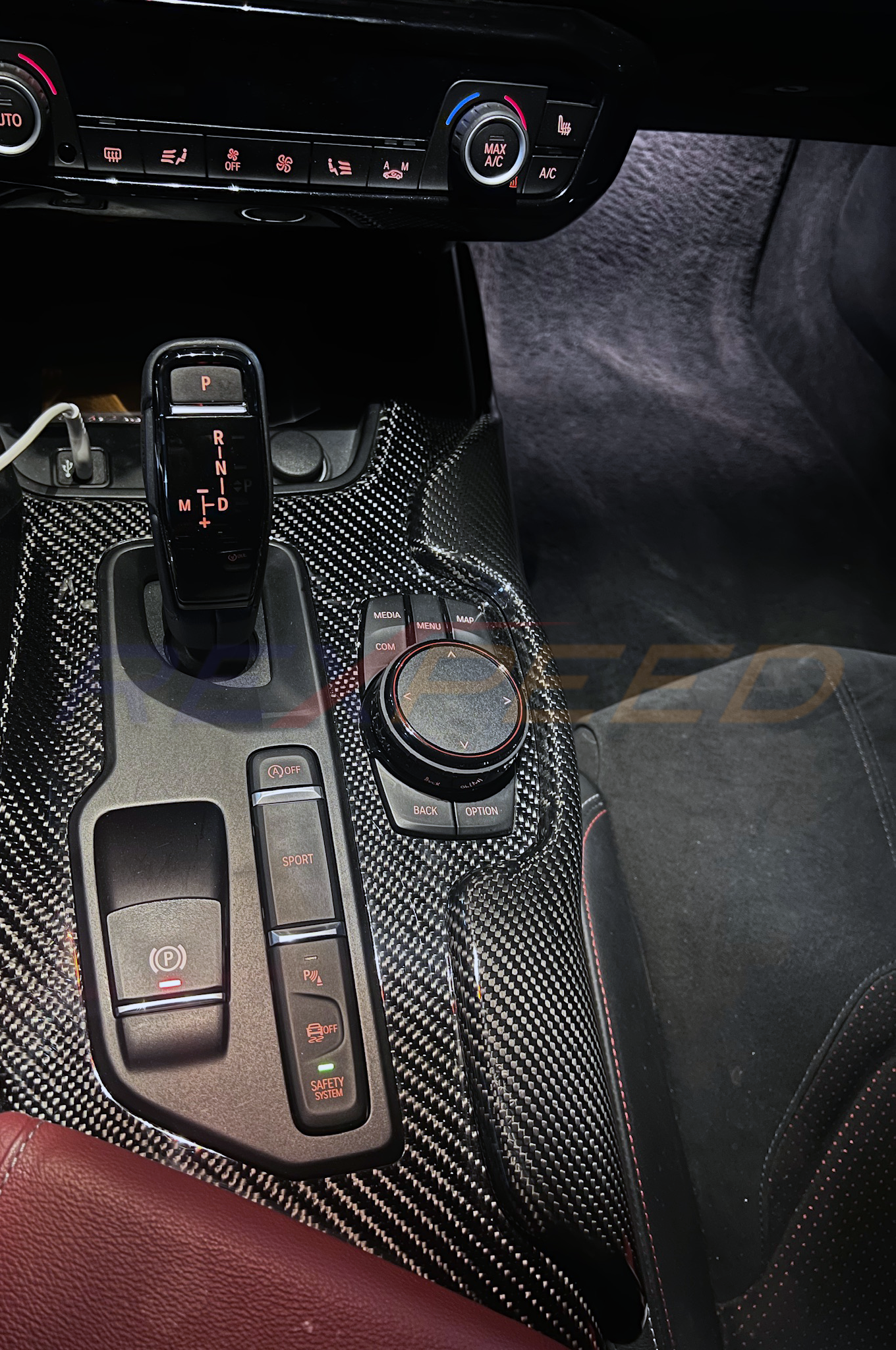 Rexpeed - Supra GR 2020+ Dry Carbon Center Control Side Panel Trim