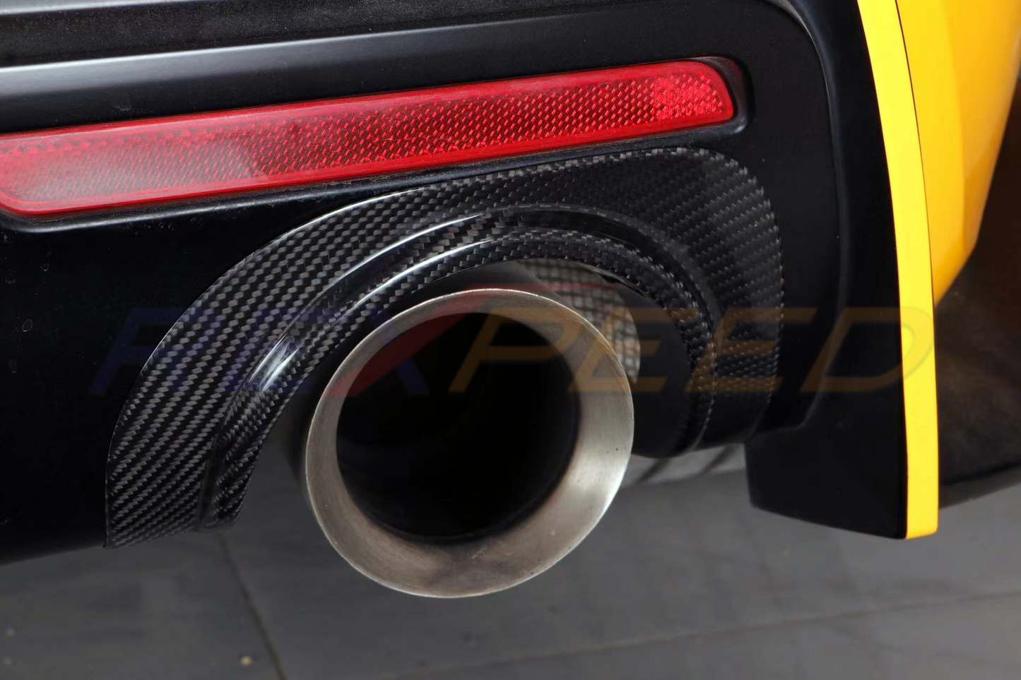 Rexpeed - Supra GR 2020+ Dry Carbon Rear Bumper Exhaust Shield