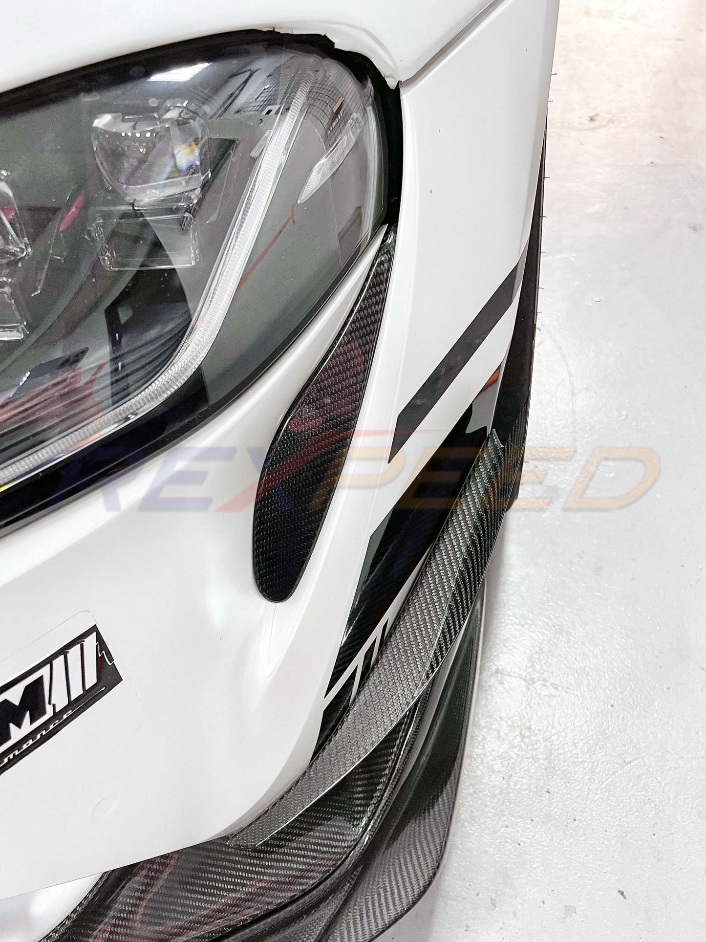 Rexpeed -  Supra GR 2020+ Dry Carbon Front Side Water Drop Garnish Covers