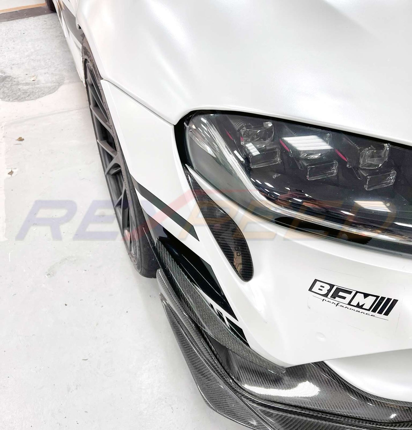 Rexpeed -  Supra GR 2020+ Dry Carbon Front Side Water Drop Garnish Covers