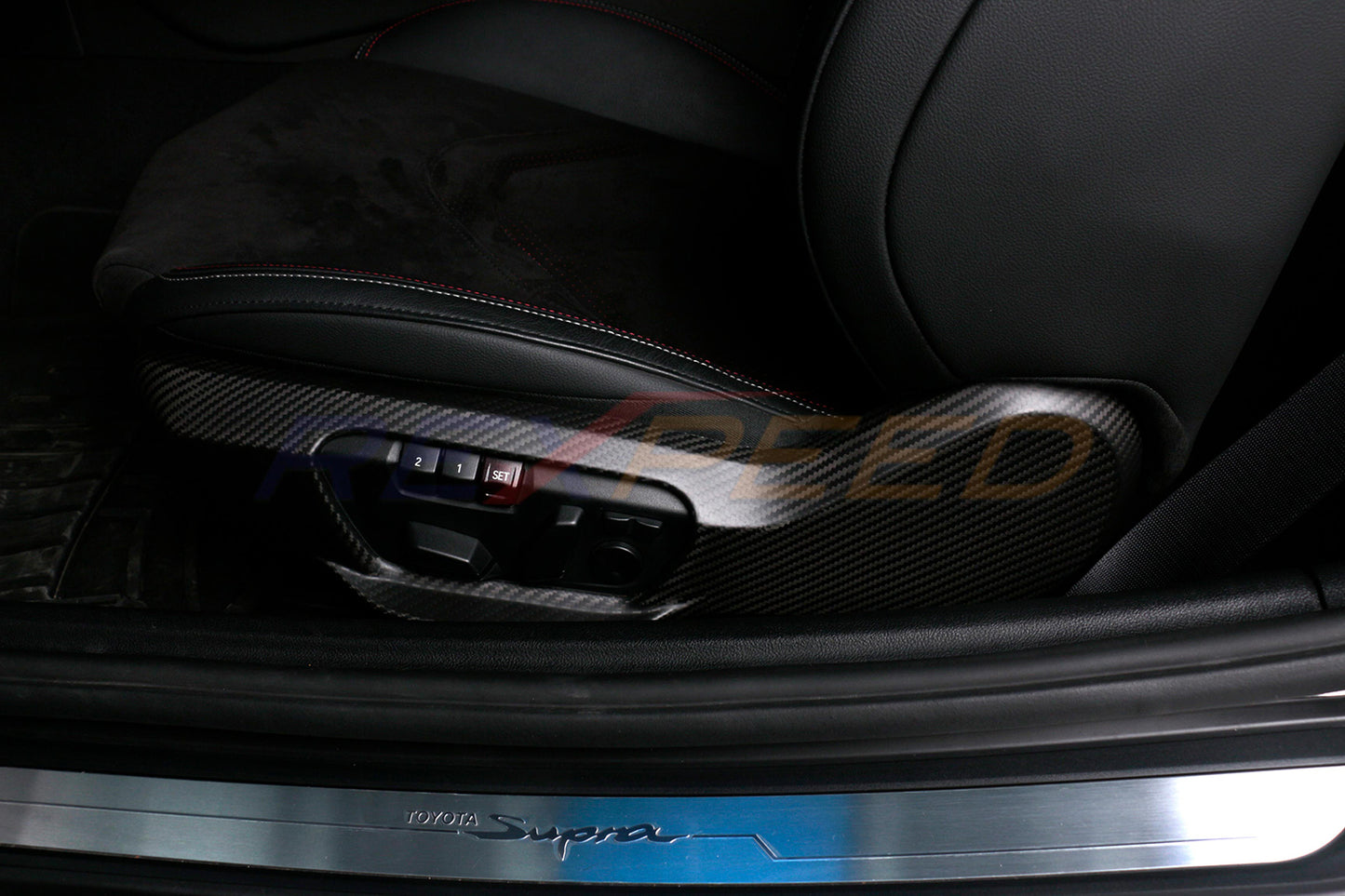 Rexpeed -  Supra GR 2020+ Dry Carbon Seat Adjustment Panel Covers