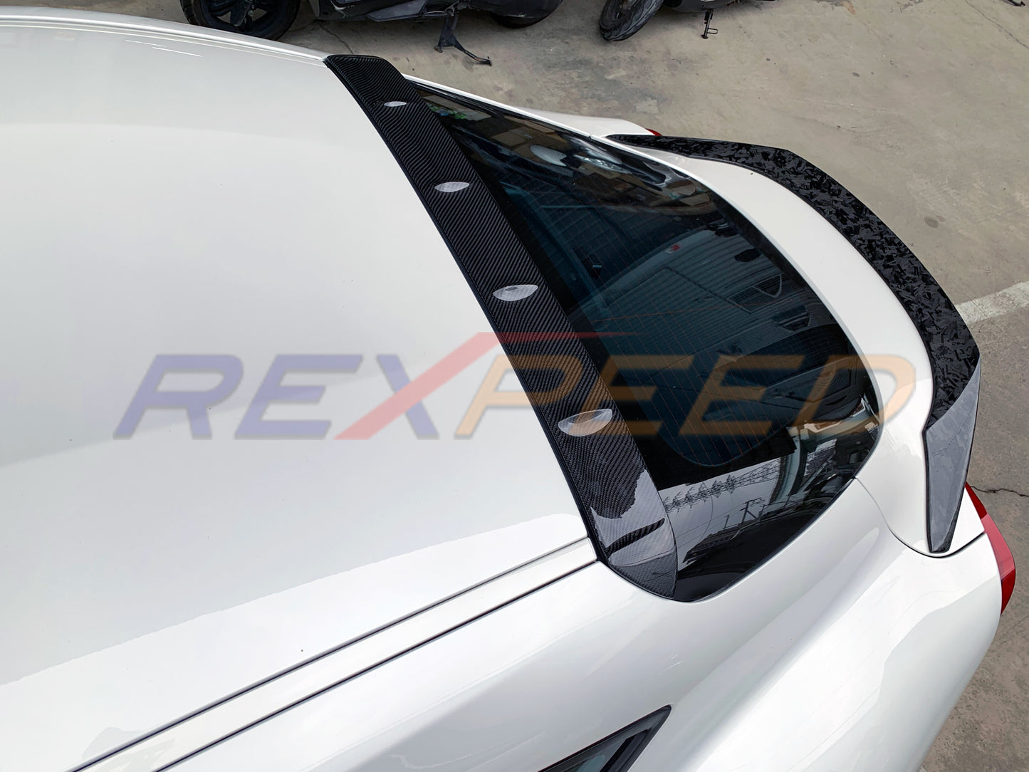 Rexpeed - Supra GR 2020+ V3 Carbon Fiber Roof Spoiler