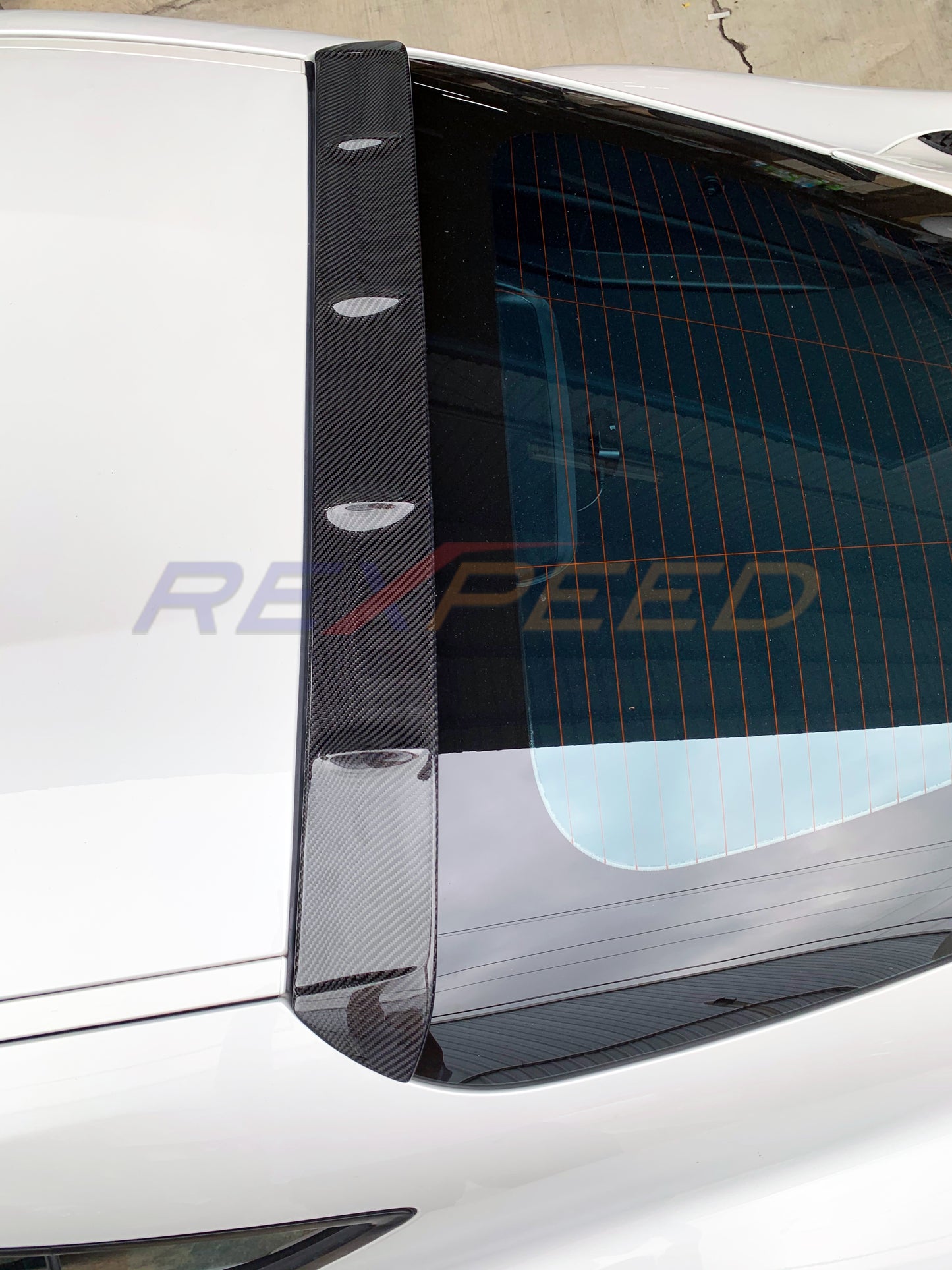 Rexpeed - Supra GR 2020+ V3 Carbon Fiber Roof Spoiler
