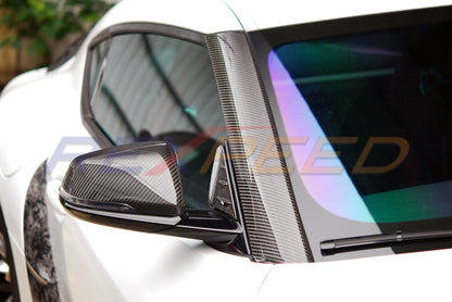 Rexpeed - Supra GR 2020+ Dry Carbon Exterior A Pillar Covers