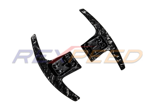 Rexpeed - Supra GR 2020+ Forged Carbon Steering Wheels Shift Paddles Full Replacemen