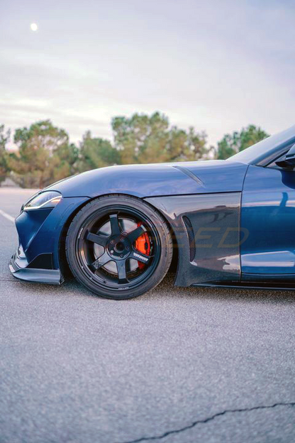 Rexpeed - Supra GR 2020+ V2 Carbon Fiber Front Fender Duct Panel