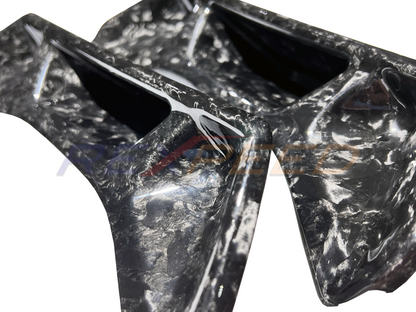 Rexpeed - Supra GR 2020+ Forged Carbon Seat Insert Cover Set