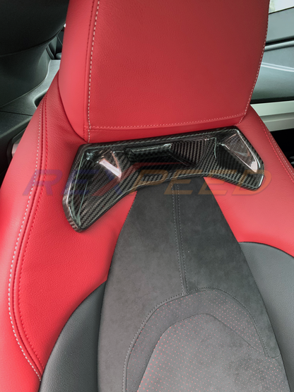 Rexpeed - Supra GR 2020+ Dry Carbon Seat Insert Cover Set