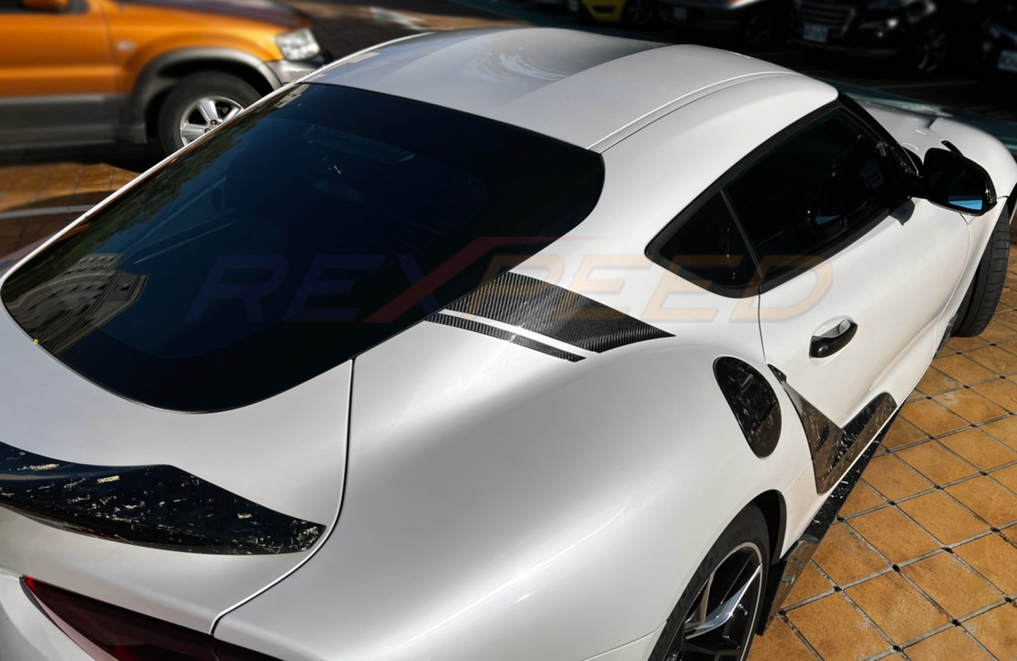 Rexpeed - Supra GR 2020+ Carbon Fiber C-Pillar Decal