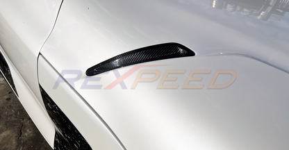 Rexpeed - Supra GR 2020+ Dry Carbon Hood Vent Covers