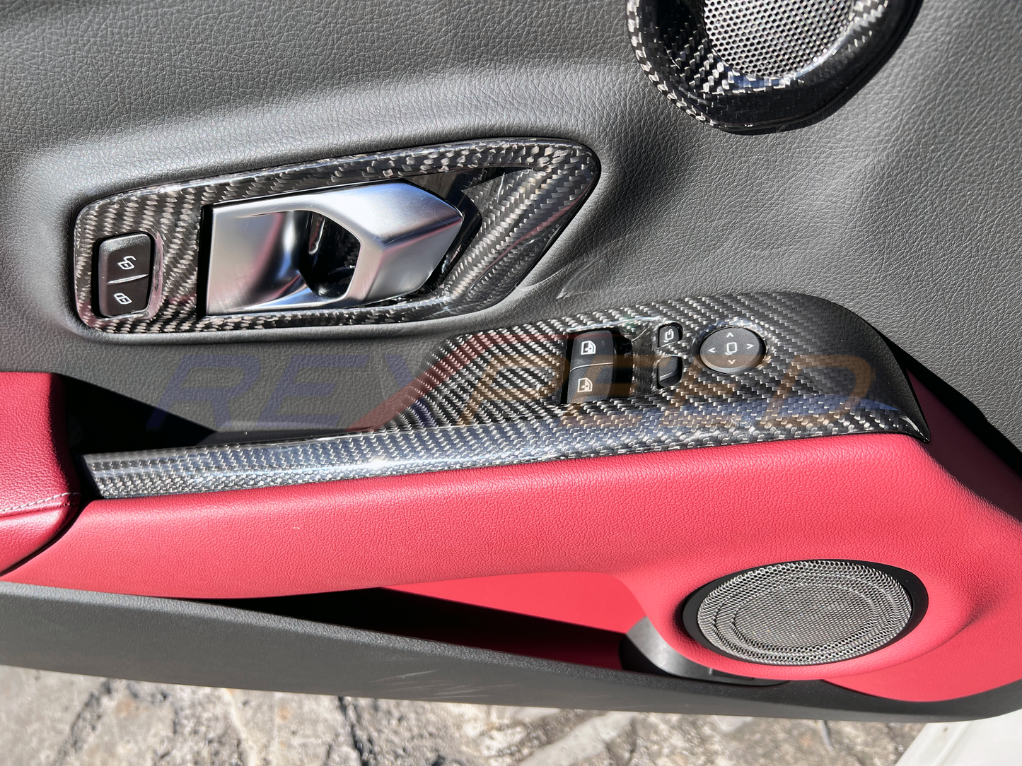 Rexpeed - Supra GR 2020+ Dry Carbon Window Switch Panel Cover