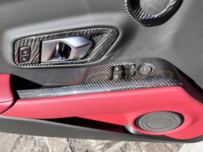 Rexpeed - Supra GR 2020+ Dry Carbon Window Switch Panel Cover