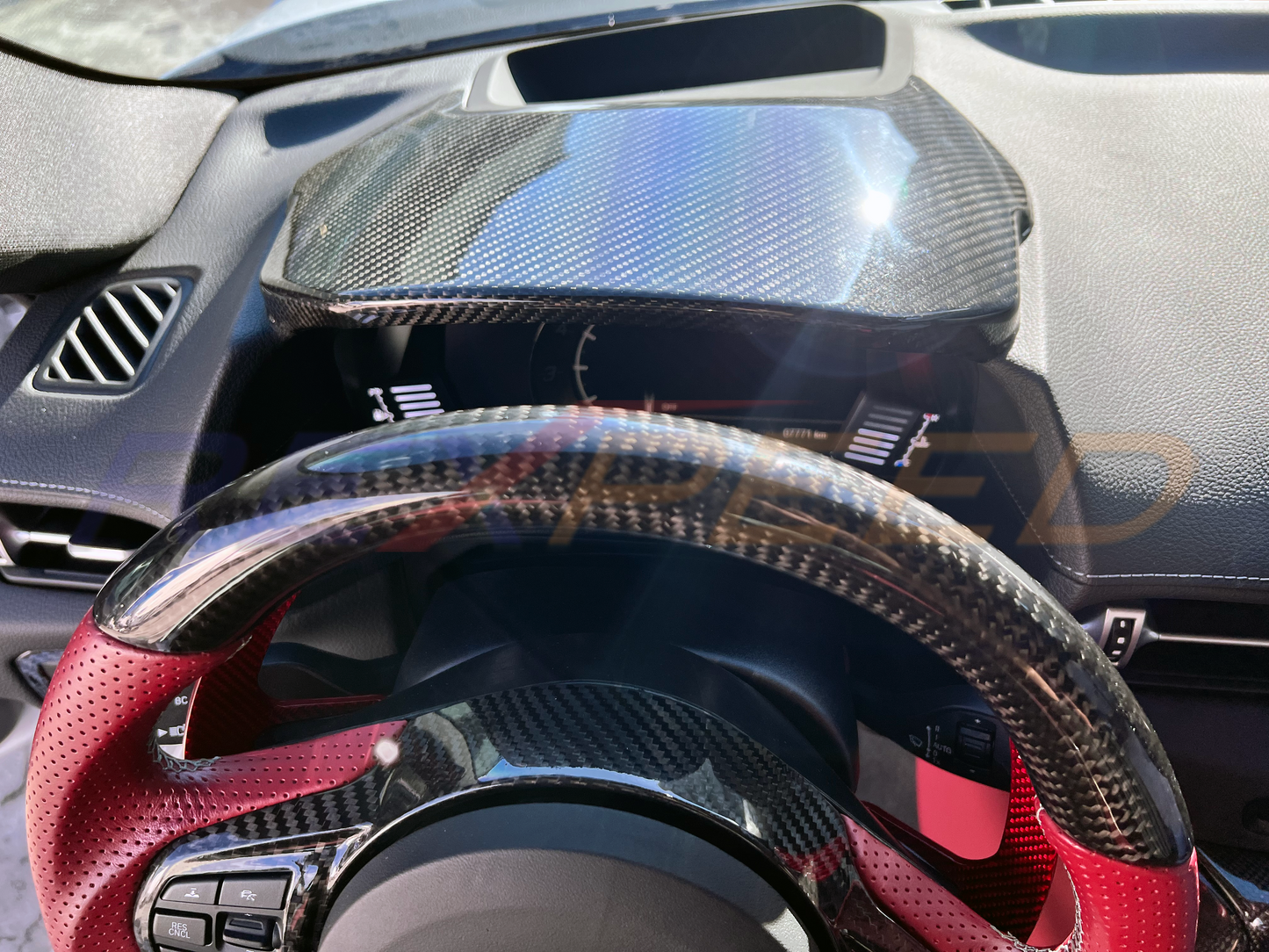 Rexpeed - Supra GR 2020+ Dry Carbon Cluster Cover