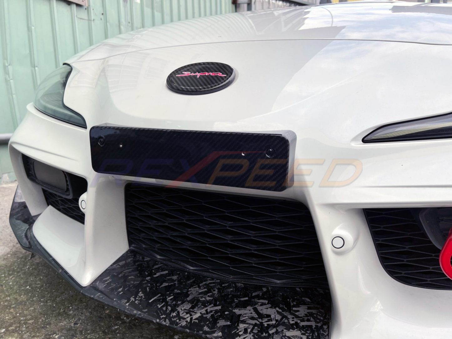 Rexpeed - Supra GR 2020+ Dry Carbon License Plate Bracket