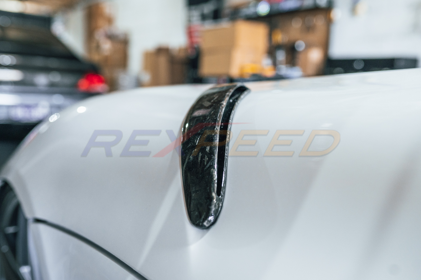 Rexpeed - Supra GR 2020+ V2 Forged Carbon Bonnet Ducts Replacement