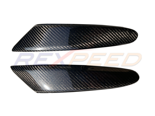 Rexpeed - Supra GR 2020+ V2 Carbon Fiber Bonnet Ducts Replacement