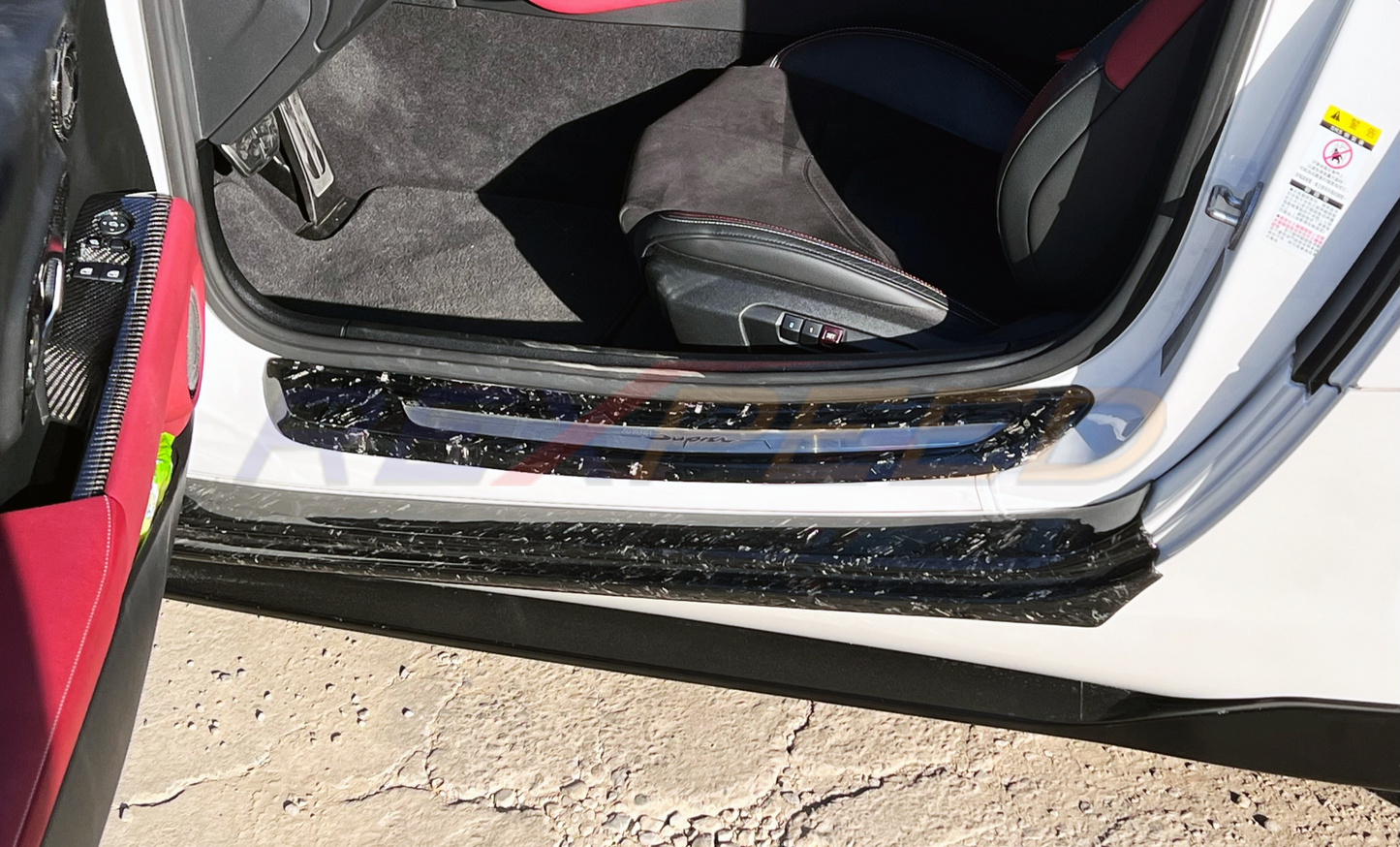 Rexpeed - Supra GR 2020+ Forged Carbon Door Sill Plates