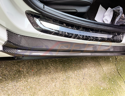 Rexpeed - Supra GR 2020+ Carbon Fiber Door Sill Plates
