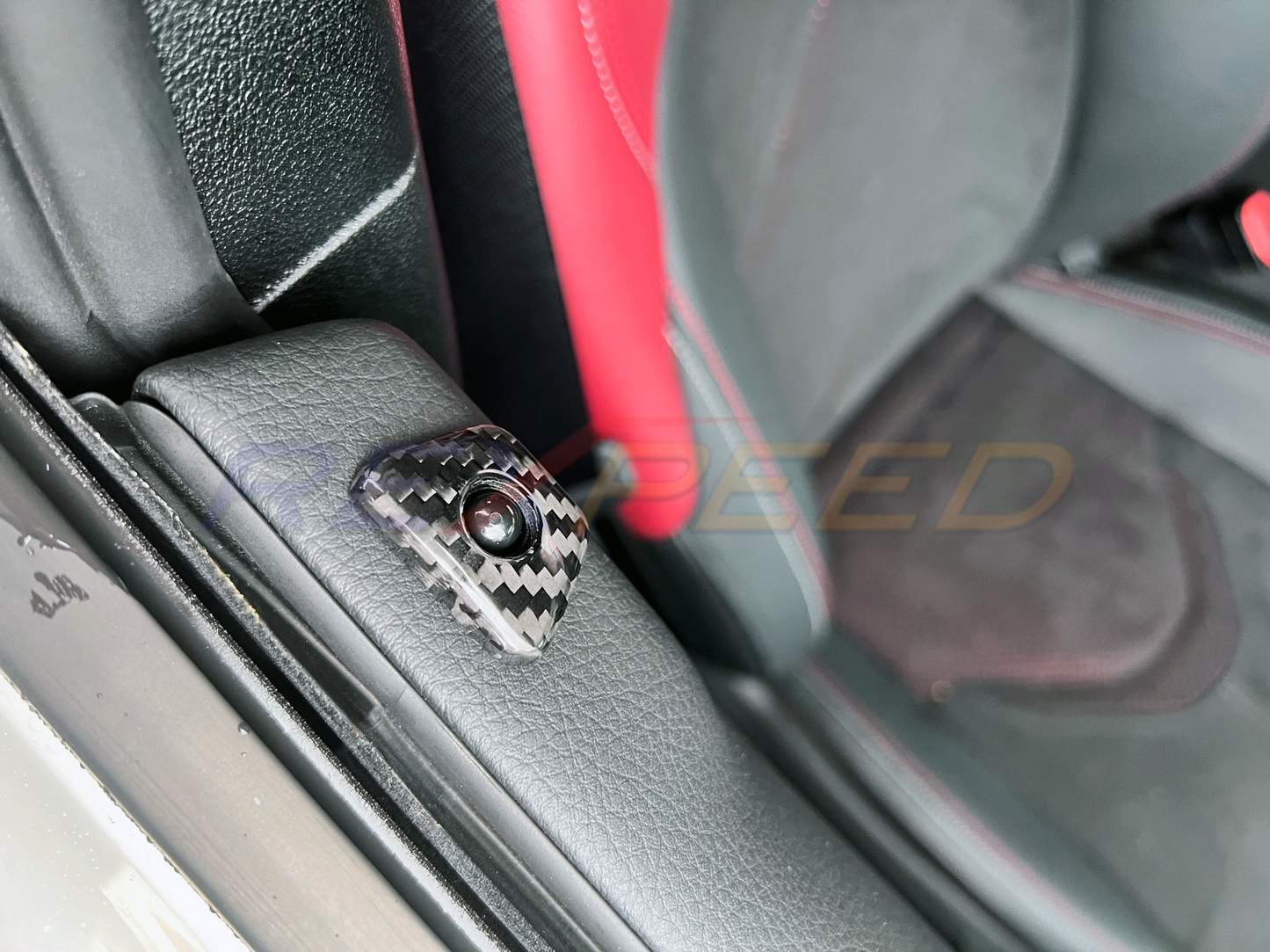 Rexpeed - Supra GR 2020+ Dry Carbon Door Lock Pins Caps Ring Decorate Cover