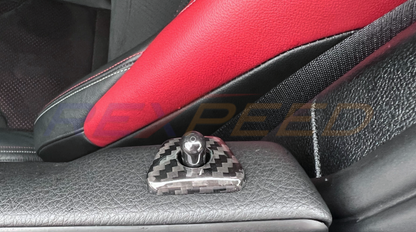 Rexpeed - Supra GR 2020+ Dry Carbon Door Lock Pins Caps Ring Decorate Cover