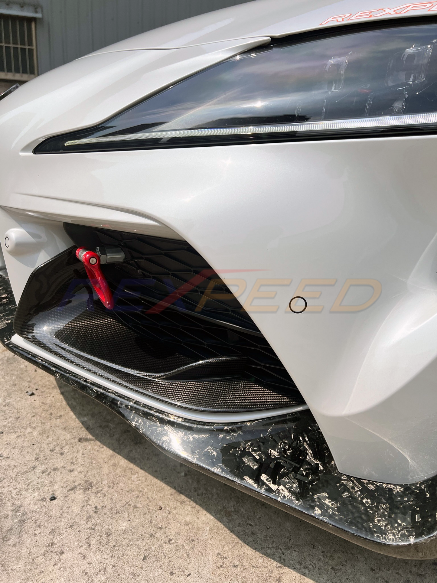 Rexpeed - Supra GR 2020+ Dry Carbon Lower Front Bumper Covers