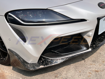Rexpeed - Supra GR 2020+ Dry Carbon Lower Front Bumper Covers