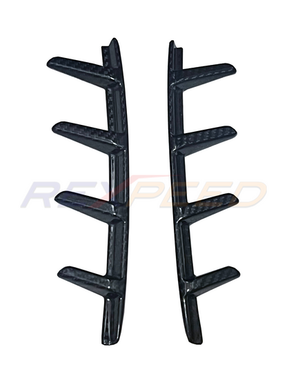 Rexpeed - Supra GR 2020+ Dry Carbon Rear Duct Cover Set (2pc)