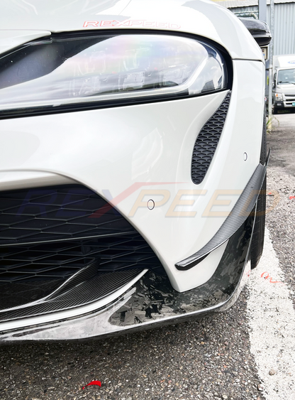 Rexpeed - Supra GR 2020+ V7 Dry Carbon Front Canards