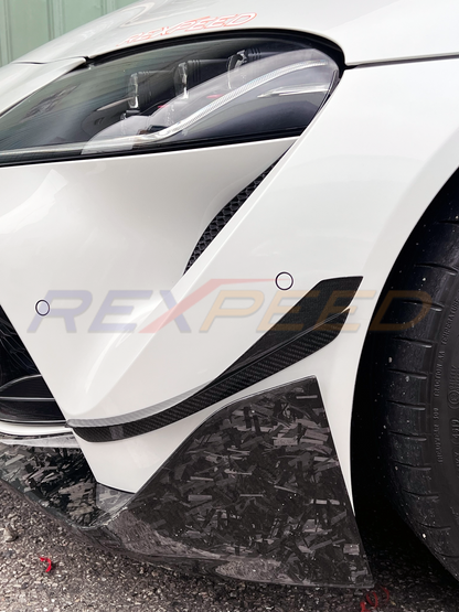 Rexpeed - Supra GR 2020+ V7 Dry Carbon Front Canards