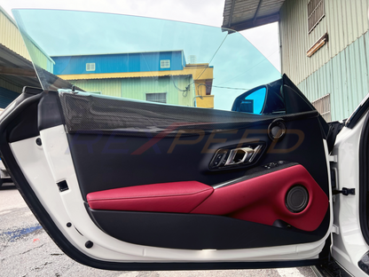 Rexpeed - Supra GR 2020+ Carbon Fiber Door Trim Cover