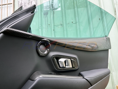 Rexpeed - Supra GR 2020+ Carbon Fiber Door Trim Cover