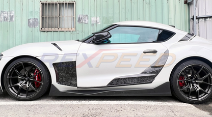 Rexpeed -  Supra GR 2020+ V8 Carbon Fiber Side Skirts