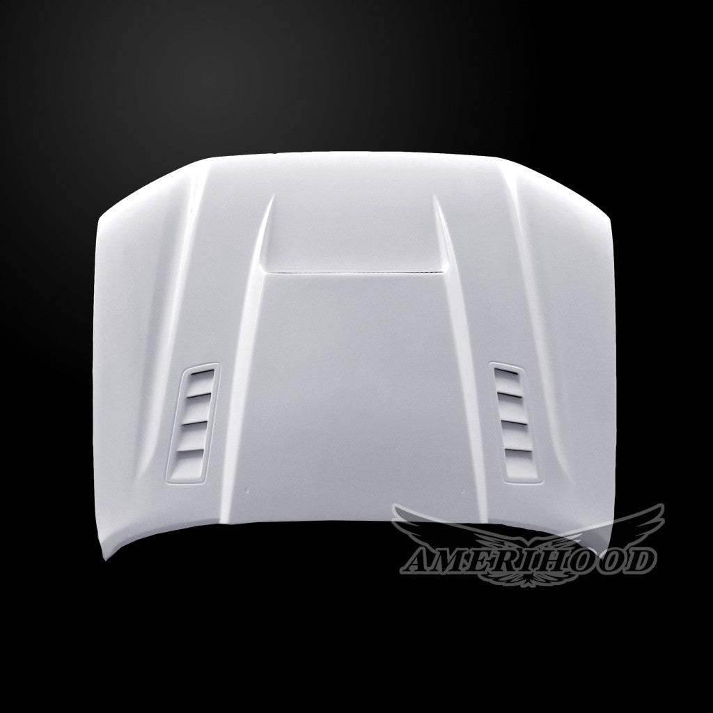 AmeriHood - Toyota Tacoma Model 2012-2015 SMS Style Functional Heat Extraction Hood