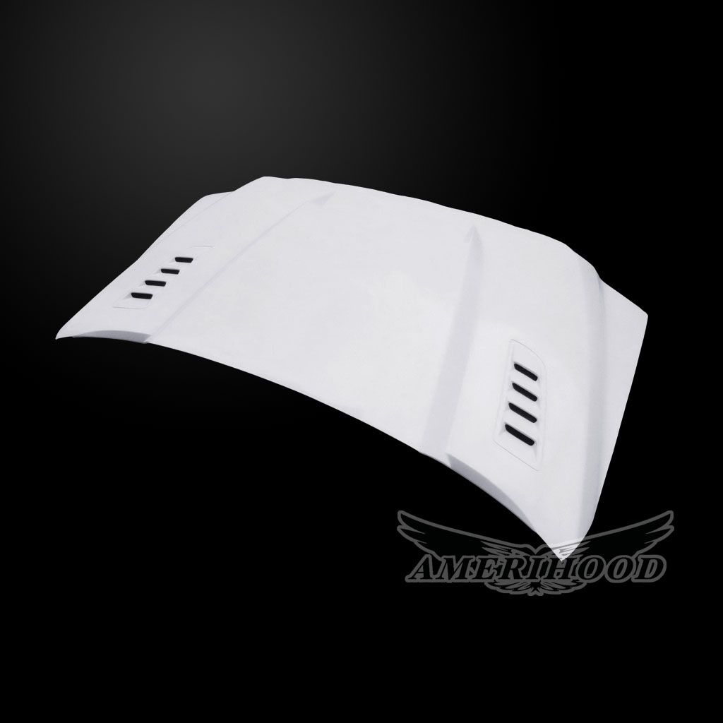 AmeriHood - Toyota Tundra 2014-2021 SSK Style Functional Heat Extractor Ram Air Hood