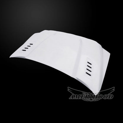 AmeriHood - Toyota Tundra 2014-2021 SSK Style Functional Heat Extractor Ram Air Hood