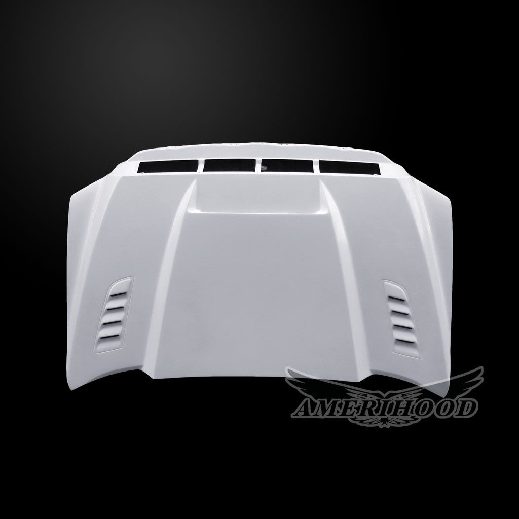 AmeriHood - Toyota Tundra 2014-2021 SSK Style Functional Heat Extractor Ram Air Hood