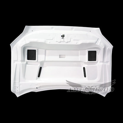 AmeriHood - Toyota Tundra 2022-2025 SSK Style Functional Heat Extractor Ram Air Hood (Vehicle Registration Card Required)